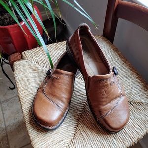 Drexlite Woman's Leather slip on loafers shoes